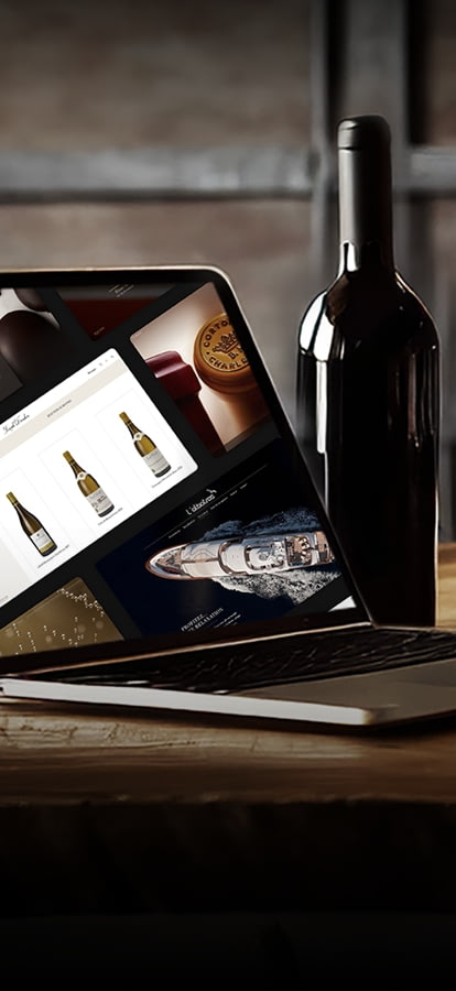 Vinium Luxury Webdesign